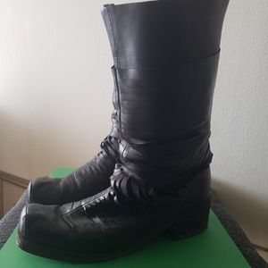 COPY - Vic Matie Leather Motorcycle Style Boots
